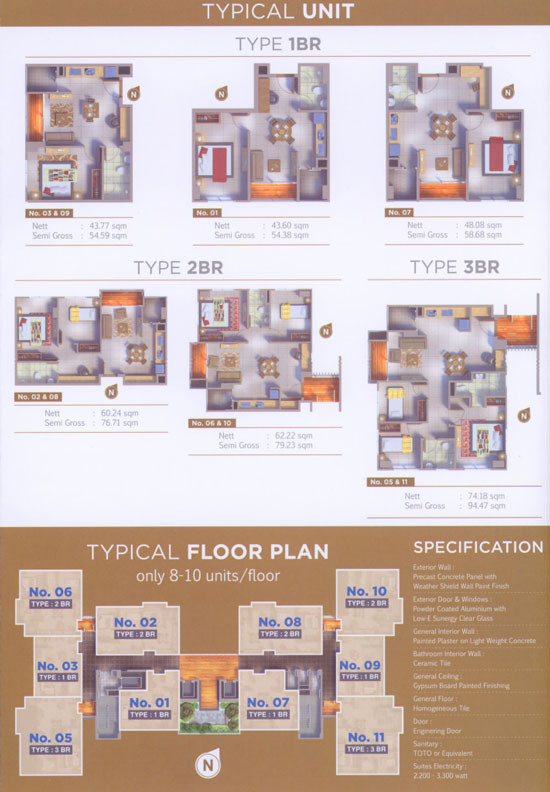 CITRALAKE SUITES  Info Apartemen  MAISON DE RES